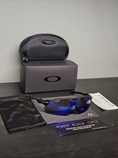 Oakley Radar EV Path Prizm, Sapphire Blue Lens Polarized Black Frame OO9208-07 picture