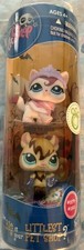 NIB 2009 Littlest Pet Shop Halloween Princess Cat 1679 Vampire Bat 1680 Tube LPS picture
