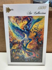 Graphika 1500 Piece Art Collection Josephine Wall Blue Bird Puzzle picture