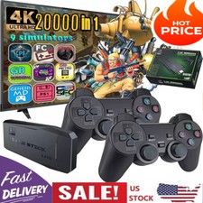Retro Game Console 4K HDMI Output Plug and Play 20000+ Game Gamepad Controllers picture
