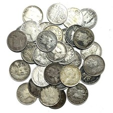 Canada King Edward VII Five Cent Coin Good-Fine Random Date x1 From Lot #15572 picture
