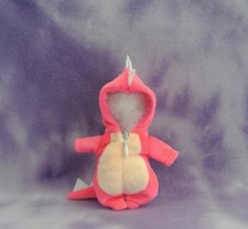 PLUSH PINK DINOSAUR COSTUME OB11 NENDOROID GSC YMY BODY 9 MOLLY 1/12TH BJDs  picture