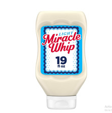 Miracle Whip Light Mayo-like Dressing, 19 fl oz Bottle picture
