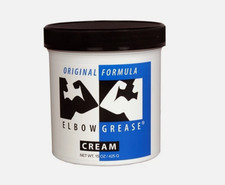ELBOW GREASE Original 15oz - Mineral Oil Based Thick Cream Personal Lubricant picture