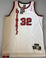 Vintage Adidas HWC NBA Portland Trailblazers Bill Walton Jersey XL Deadstock picture