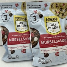 2 Nestle Toll House Peppermint Hot Cocoa Morsels & More. Target- 8 0z/226gm. picture