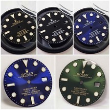 Used Retouched Dial fits Original Rolex Submariner 40 116619, 116618, 116613 picture