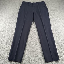 J.Crew Ludlow Slim Traveler Dress Pants Mens 32x30 Blue Wool Tollegno 1900 NWT picture