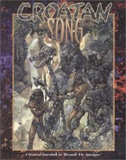 *OP CROATAN SONG (WEREWOLF: THE APOCALYPSE) By Bill Bridges & Jackie Cassada VG+ picture