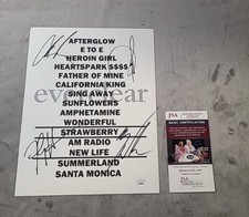 Everclear Full Band Signed Setlist JSA 9/27/23 Art Alexakis **From Show**  picture