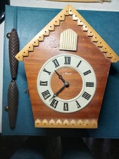 MAYAK MAJAK VINTAGE  BAKELITE CUCKOO CLOCK SOVIET USSR  WORKING picture