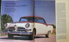 1955 - 1956 DODGE CORONET ROYAL LANCER 15 pg REVIEW picture