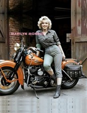 MARILYN MONROE #462 BEAUTIFULLY COLORIZED PHOTO 11 X 8.5  picture