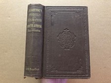 1859 LIVINGSTONE'S TRAVELS and RESEARCHES in SOUTH AFRICA Book ILLUSTRATED picture