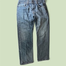 Levis 501 Original Fit Jeans Mens 31 by 30 Blue Button Fly picture