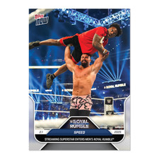 I Show Speed 2025 WWE TOPPS NOW #15 Royal Rumble - QTY IN HAND picture