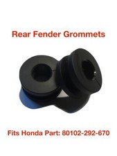 2x Rear Fender Grommets - 80102-292-670 - Great Fit for Honda CB/CL 350 & 450 picture