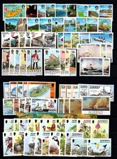 ALDERNEY 1983-1999  COLLECTION:  19 SETS + 2 M/S + 2  DEFINS.  MNH picture