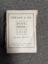 Antique Tiffany & Co. Blue Book 1910 Volume XVII, New Series, New York picture
