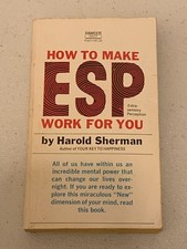 ESP How to make ESP work for You 1964 First Edition Harold Sherman picture