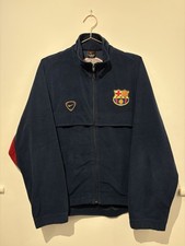 Rare Nike FC Barcelona 2000/2002 Zip Up Football Track Jacket Medium Men’s picture