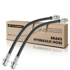 A-Premium Brake Hydraulic Hose 2 Pack for Toyota picture