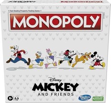 NEW Monopoly Disney Mickey and Friends Edition Hasbro Board Game -  picture