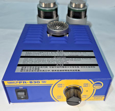Hakko FR-830 PCB Preheater Infrared Board Heater w/ 2 OmniVise C1390C Holders picture
