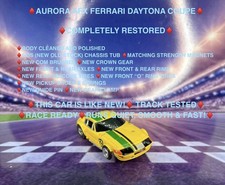 AURORA AFX: FERRARI DAYTONA COUPE- COMPLETELY RESTORED picture