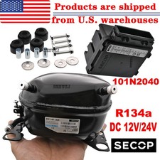 DC 12V 24V Refrigerator R134a SECOP Micro BD1.4F Compressor +101N2040 Controller picture
