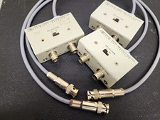 Agilent Hewlett Packard 04145-65001 SMU Test Adapters (Have 3) Tested Working picture