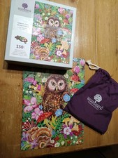 Wentworth Wooden Puzzle Tawny Owl Toadstools  COMPLETE 250 pcs picture