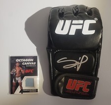 FRANCIS NGANNOU Signed Glove,Beckett & Inc. Official Mat Card picture