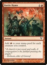 1x Battle Hymn - Avacyn Restored LP - MTG picture