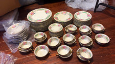 Rosenthal Ivory Bavaria The Orchid 78-Piece Vintage China Set Gold Floral picture