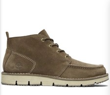 Timberland Westmore Boots Mens 10 Mid Lace Chukka Brown Canteen Suede picture