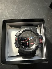 Activa Vord X Invicta Digital Men's Watch 49mm Black ACW8043-001 NWT picture