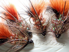 Irideus Wooly Bugger Fat Boy Streamer Flies Big Trout  Flies River Sculpin fly picture
