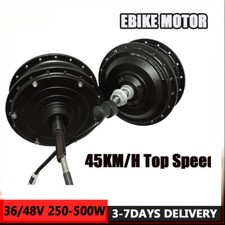 36V 48V 250W 350W 500W Mountain Road E-bike Front Rear Brushless Gear Hub Motor picture