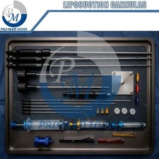 Liposuction Cannulas Fat Grafting Power Handle and Luer Lock Kit A+ picture