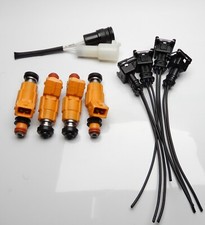 x4 1985-1987 Toyota 4Runner 22RE Fuel Injectors Bosch Best Upgrade 4-Hole Spray picture