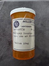 Whitney Houston Owned and Used Empty Bottle from AJ Willner Storage fee Nippy picture