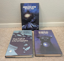 The Seed of Evil + Annihilation Factor + Chronopolis barrington bayley 1st print picture