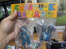Splurrt Dokura Set Of 2 Sofubi NIB Creature Bazaar Kaiju picture