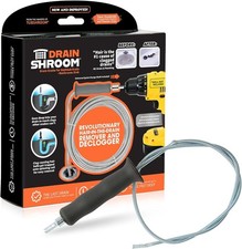 DrainShroom® Revolutionary Drain Snake Auger Clog Remover Cleaner by TubShroom picture