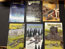 Warhammer Warmaster Magazine Lot War Master Great Condition 6 Issues picture