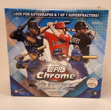 2020 Topps Chrome Sapphire Edition Baseball Update MLB Factory Sealed Box picture