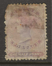 CEYLON Classics...Sc #45...Used w FAULTS...1863...SCV $50.00 picture