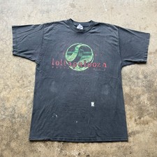 Vtg Lollapalooza 1997 World Tour Shirt Men XL Tool Korn Devo band tee picture