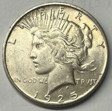 1925-S San Francisco Mint Silver Peace Dollar picture